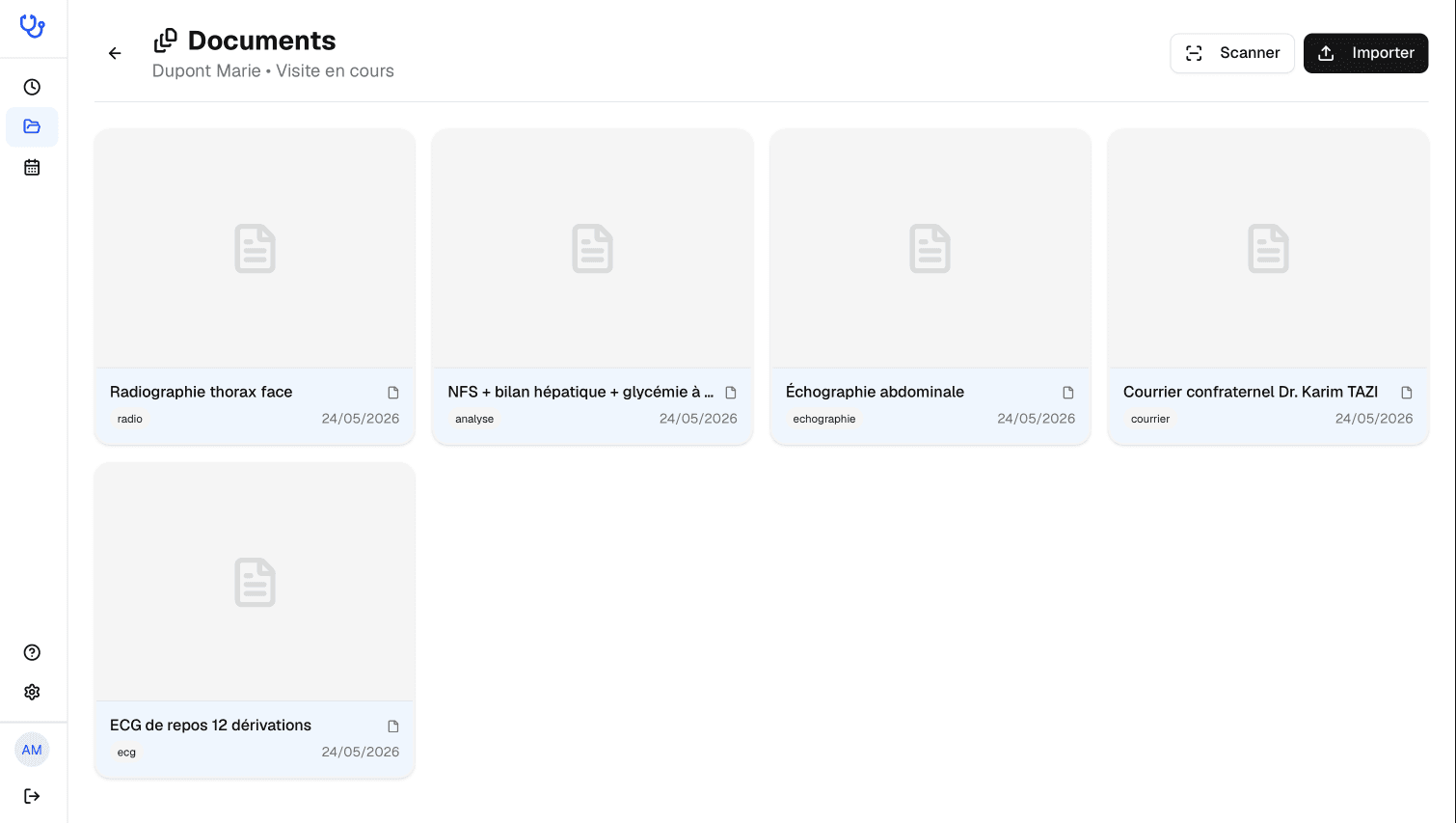 Scanner et importer des documents